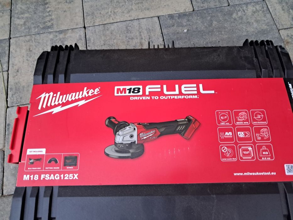 M18 FSAG 125X kątówka Milwaukee