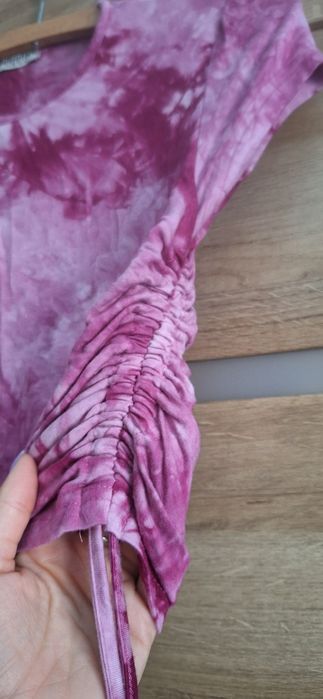 Rożowy crop top roz. S/M