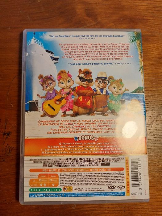 Alvin e os esquilos 3 DVD