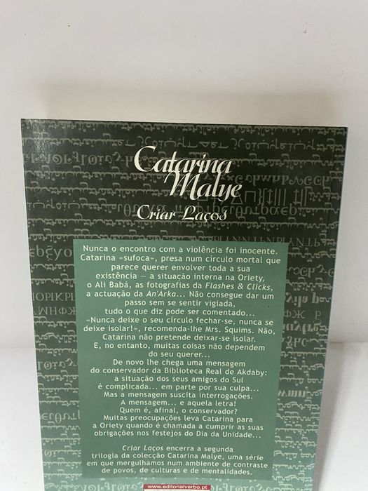 Livro - Catarina Malye Criar Laços