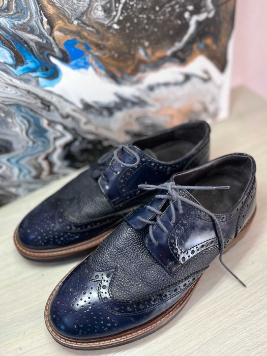 Оксфорди без бренду, шкіряні 39 розмір. Нові.