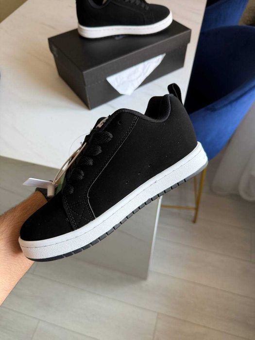 SALE! DC Shoes Court Graffik Black/White 36 37 38 39 40 41 42 43 44 45