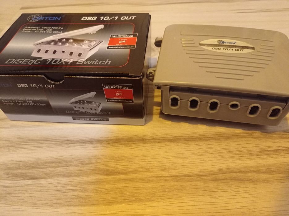 Konwektor do kabli  przełącznik antenowy