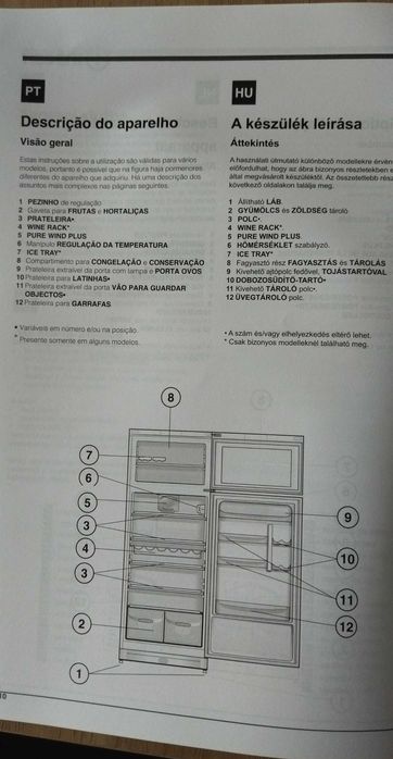 Frigorífico Indesit, como novo.