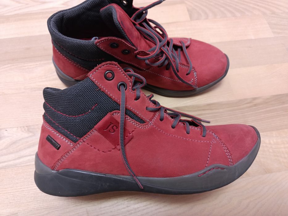 Нубукові якісні ботинки josef seibel, 37р