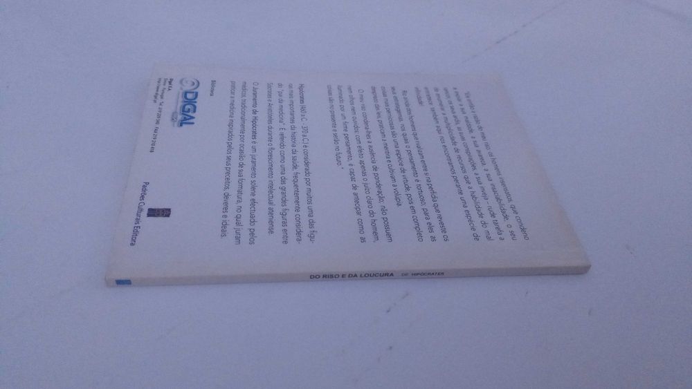 Do Riso e da Loucura de Hipócrates