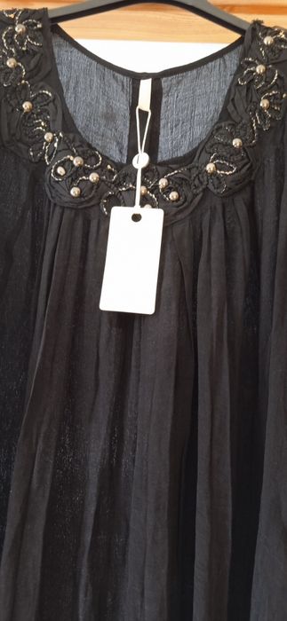 b.young,nowa,czarna, letnia sukienka S/M