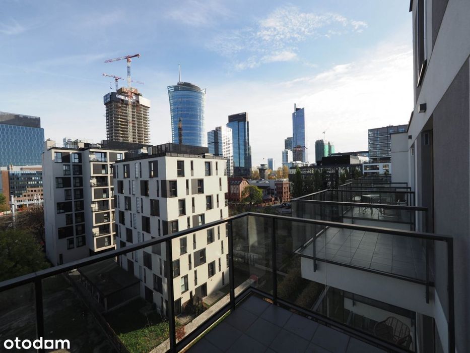 WyjWyjątkowe studio z widokiem na warszawskie City – Union Apartamenty