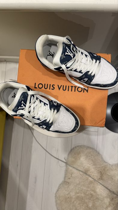 Sneakersy LV Trainer Blue