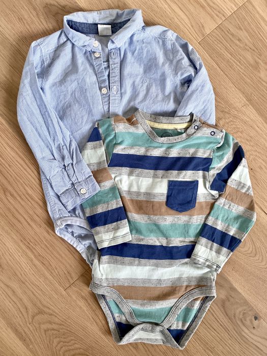Koszulobody H&M, body Cool Club rozmiar 98