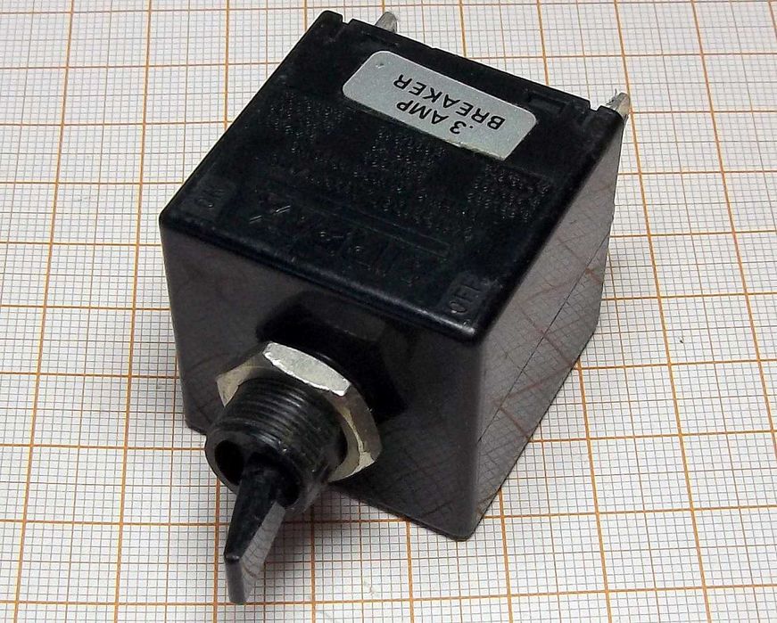 Przełącznik AIRPAX 3A Circuit BREAKER [085-S1]