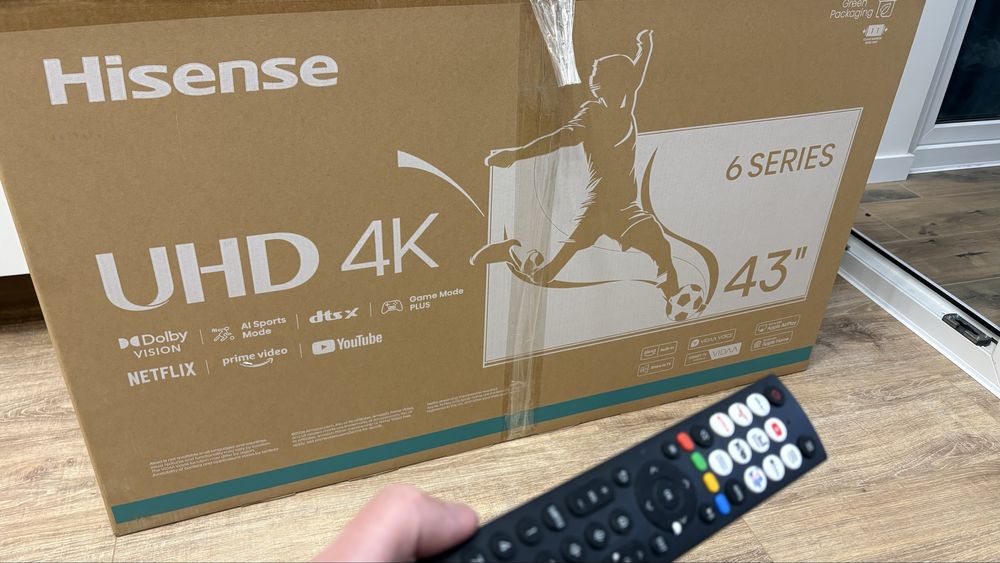 Телевізор HISENSE 43A6N