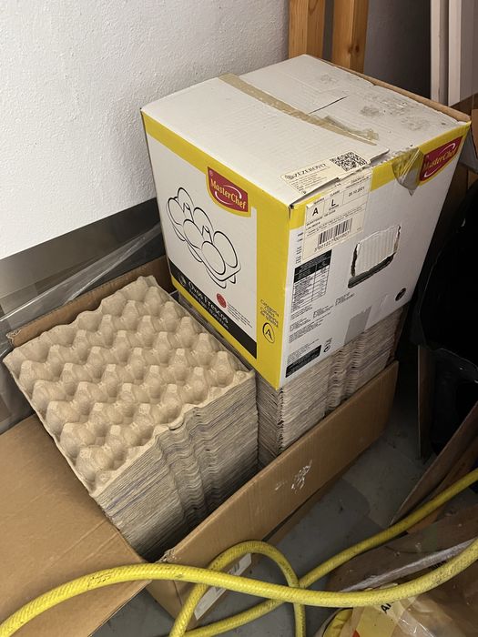 Caixas de ovos / sonorizacao