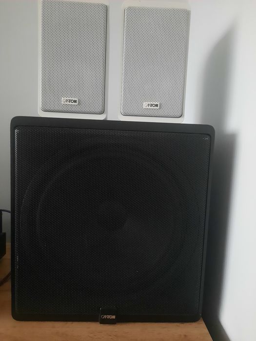 Subwoofer Canton Plus C+satelity.