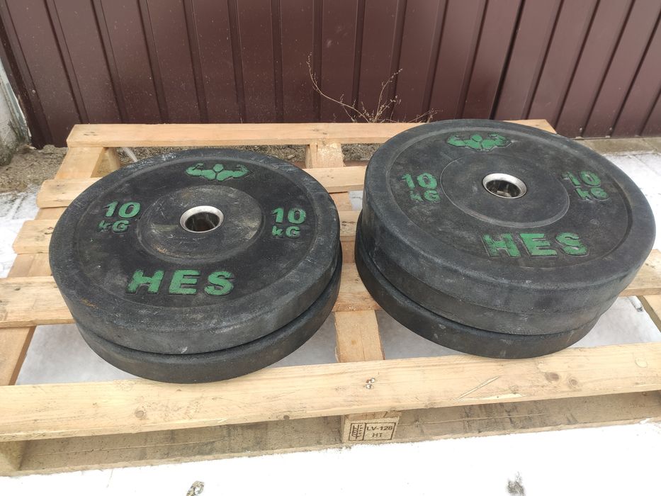 2x 10kg bumpery HES # wysyłka