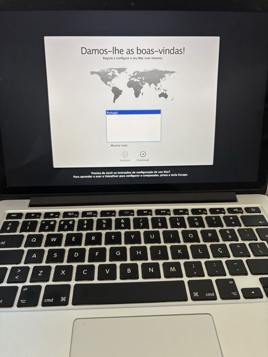 MacBook Pro 13" Retina (256GB) – Completo C/ Caixa e Fatura – 1º Dono