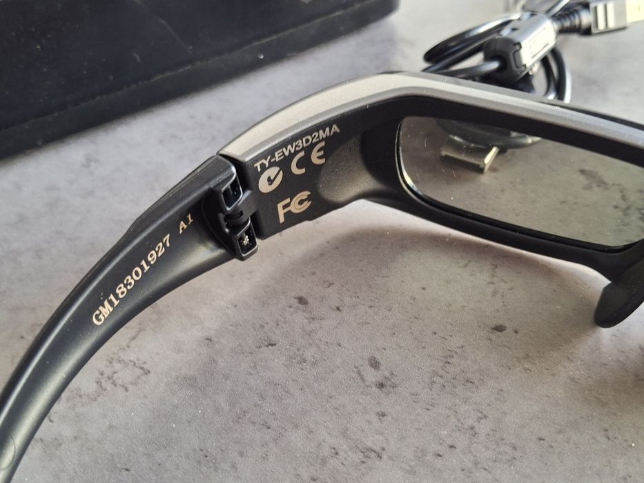 Aktywne Okulary 3D plus etui
