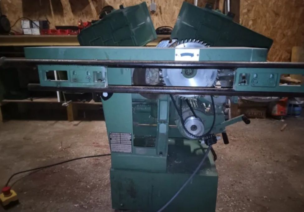 Станок LUREM С210В циркулярка фуганок рейсмус фрезерний торцовка довба