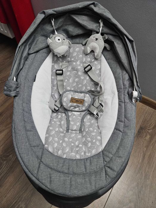 Bujaczek leżaczek elektryczny huśtawka MoMi LAMI