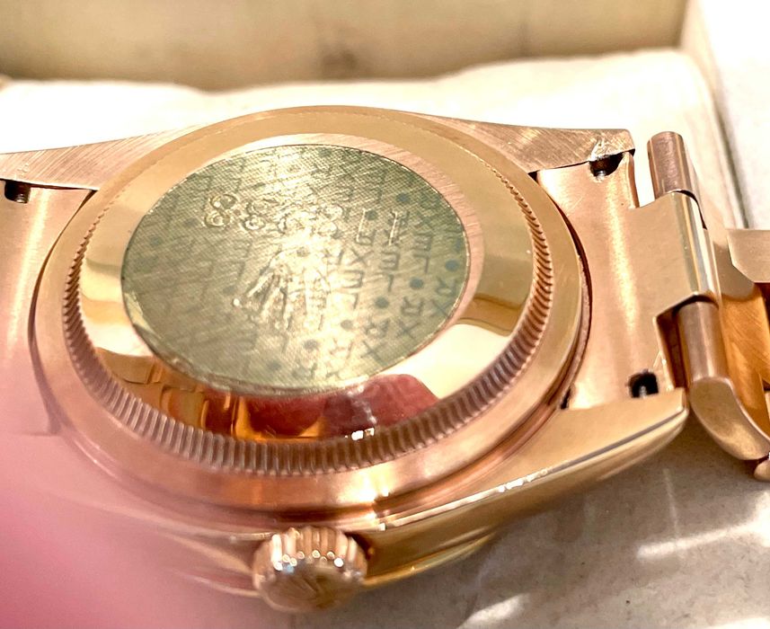 Relógio automático em plaque ouro rosa bom estado