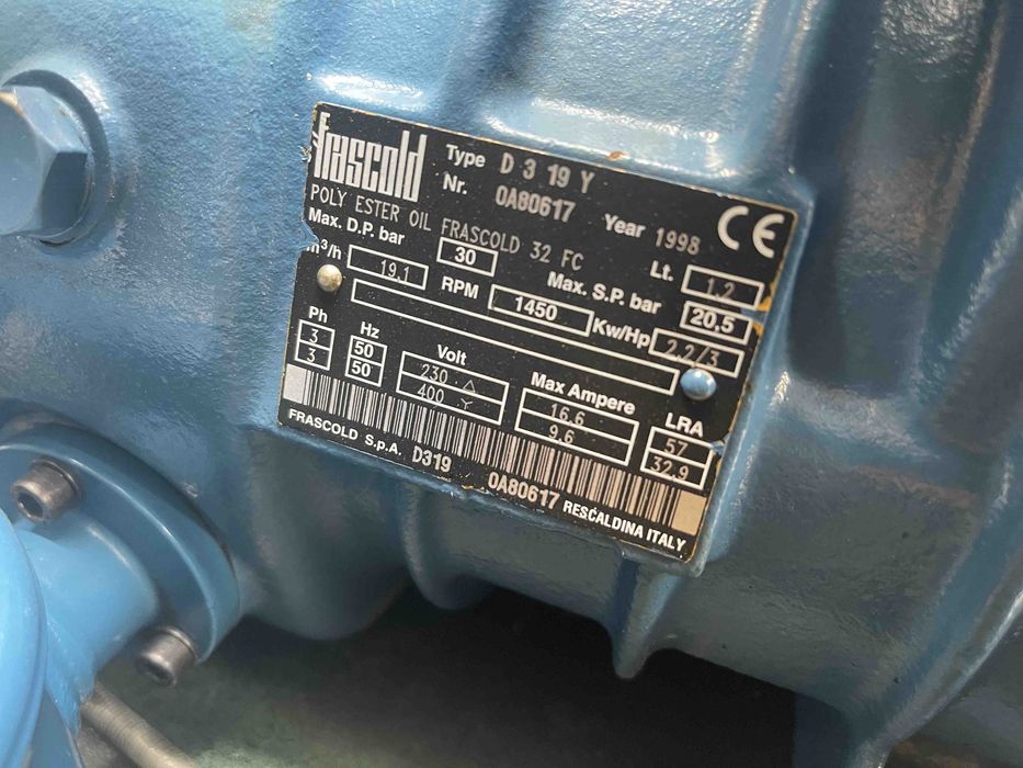 Компресор Frascold D3 19Y б/в