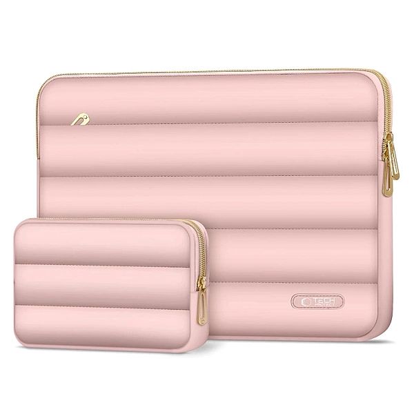 Torba na laptopa 15-16" Tech-Protect Puffy - różowa