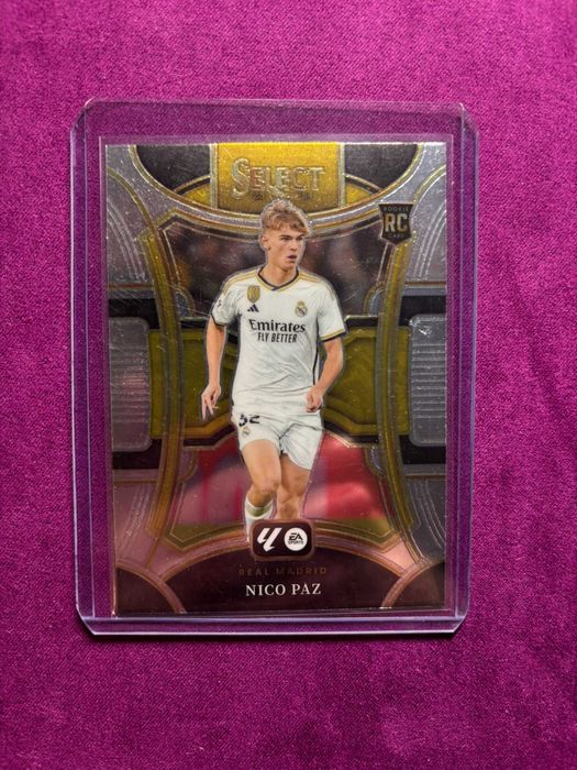 Nico Paz rookie card Panini Select