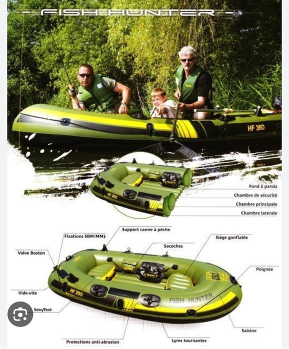 Bote Sevilor Fish Hunter HF360