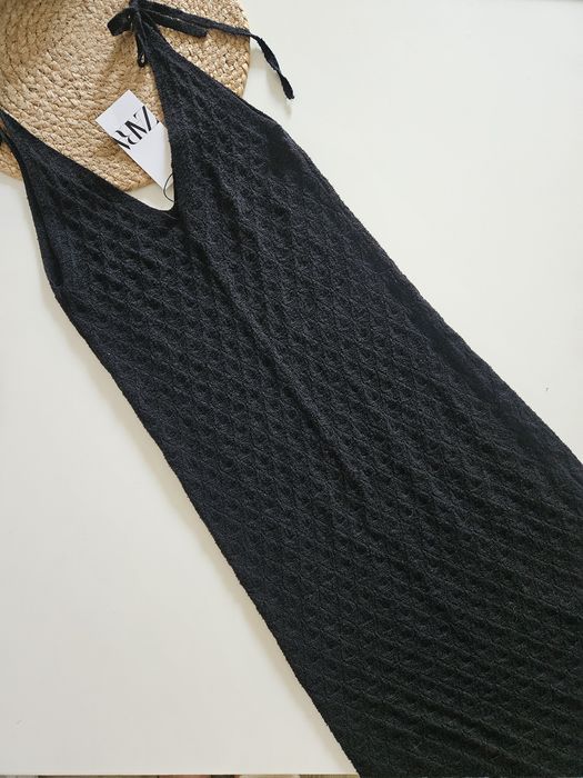 Вязаное платье zara S