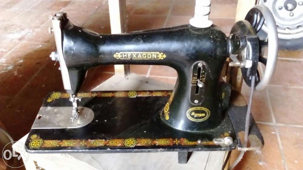 Cabeça de maquina antiga (hexagon) modelo raro