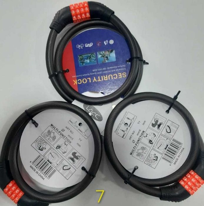 Мото вело замок протиугінний надійний для самокатів, велосипедів