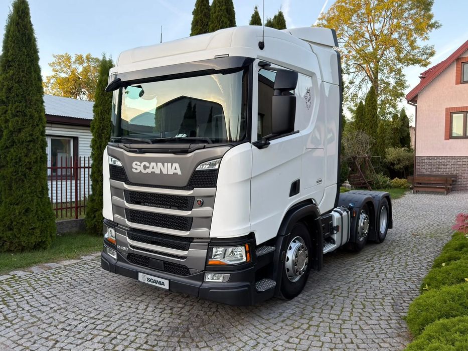 Scania R450  Scania R450 2019r. Pusher 6x2*4 645.Tkm Lekka/ Nowe Opony/Sprowadzona!