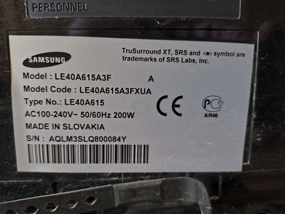 LED телевізор Samsung LE40A615A