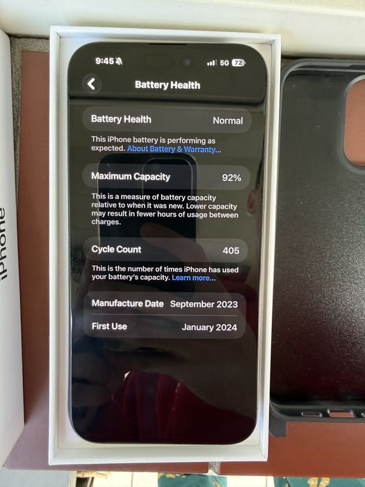 Iphone 15 pro max 512gb 92%