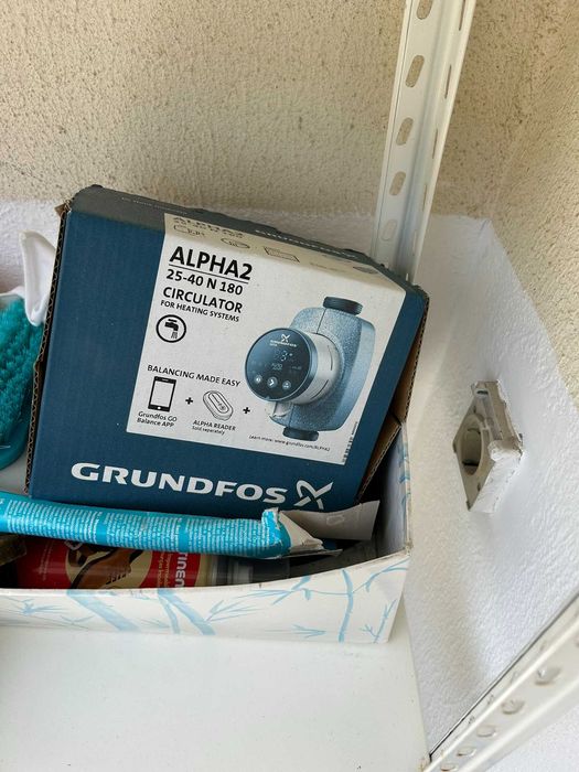 Bomba de Circulação Grundfos Alpha2 25-40 N 180 – Nova na Caixa