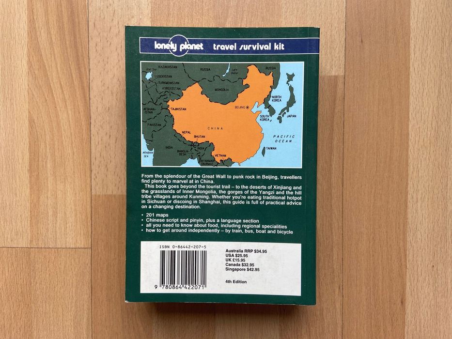 Guia Lonely Planet China e mapas
