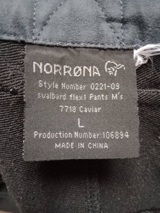 Norrona Svalbard Flex 1 spodnie trekkingowe roz L