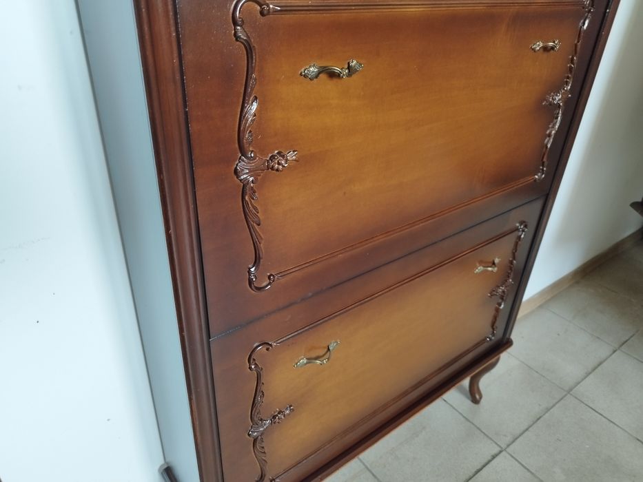 szafka na buty wąska Antyk Vintage