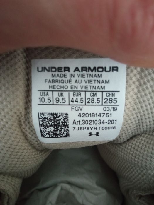 Нові Тактичні, трекінгові ботінки Under Armour tactical