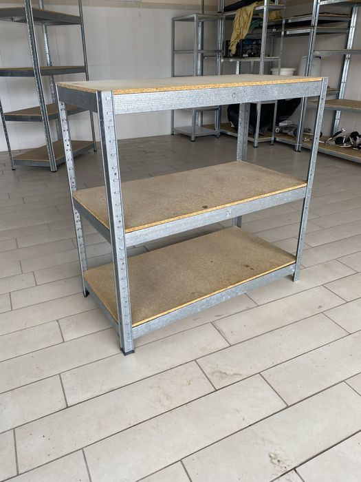 Стелаж б/у в гараж підвал комора балкон полиці полки стеллаж