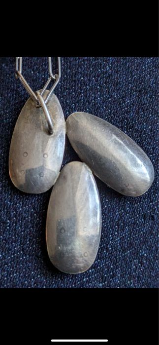 Srebrny wisior  60 cm