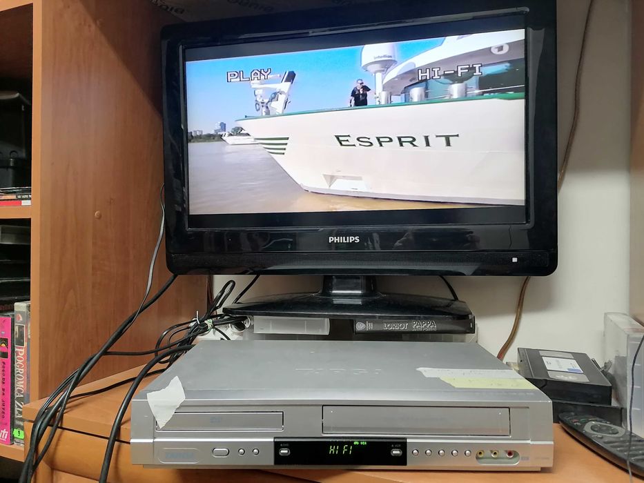 Magnetowid VHS Targa DPV5200X ( LG) Pilot HIFI Stereo COMBO