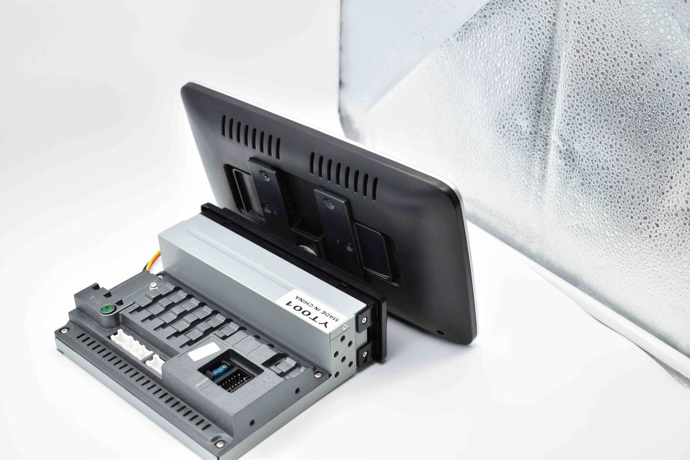 Rádio 1 DIN Android com ecrã ajustável de 10 polegadas Novo