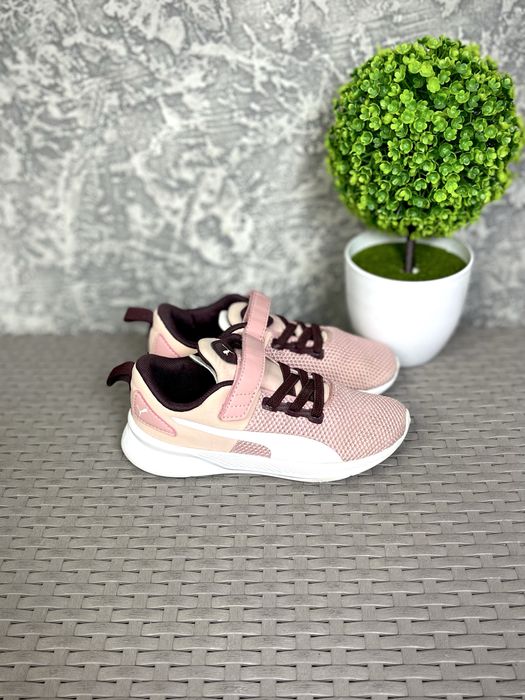 Puma кроссовки 27 размер детские сникерсы спортивные розовые