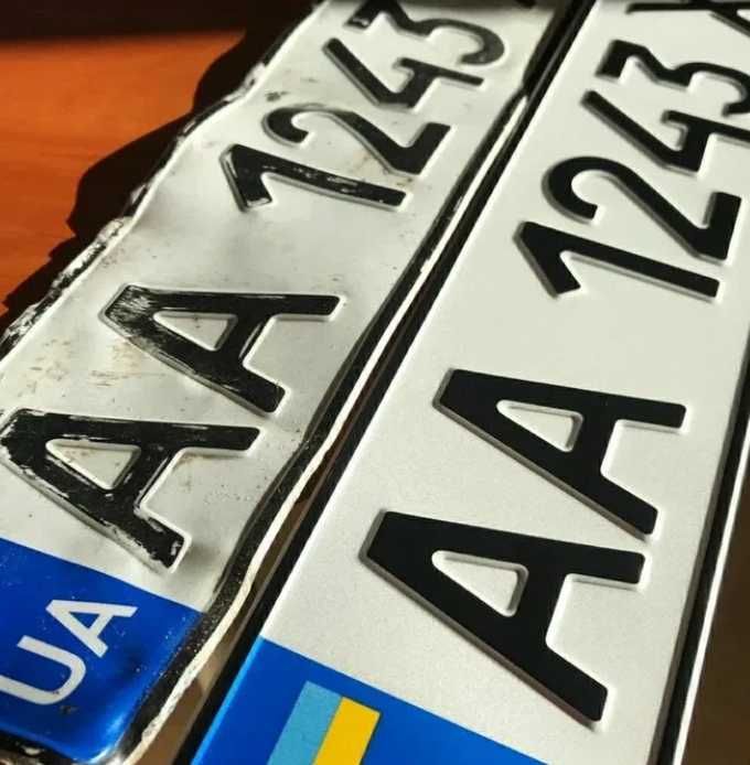 ꧁꧂Американські Автономера на авто, дубликати номери авто, мото, скутер