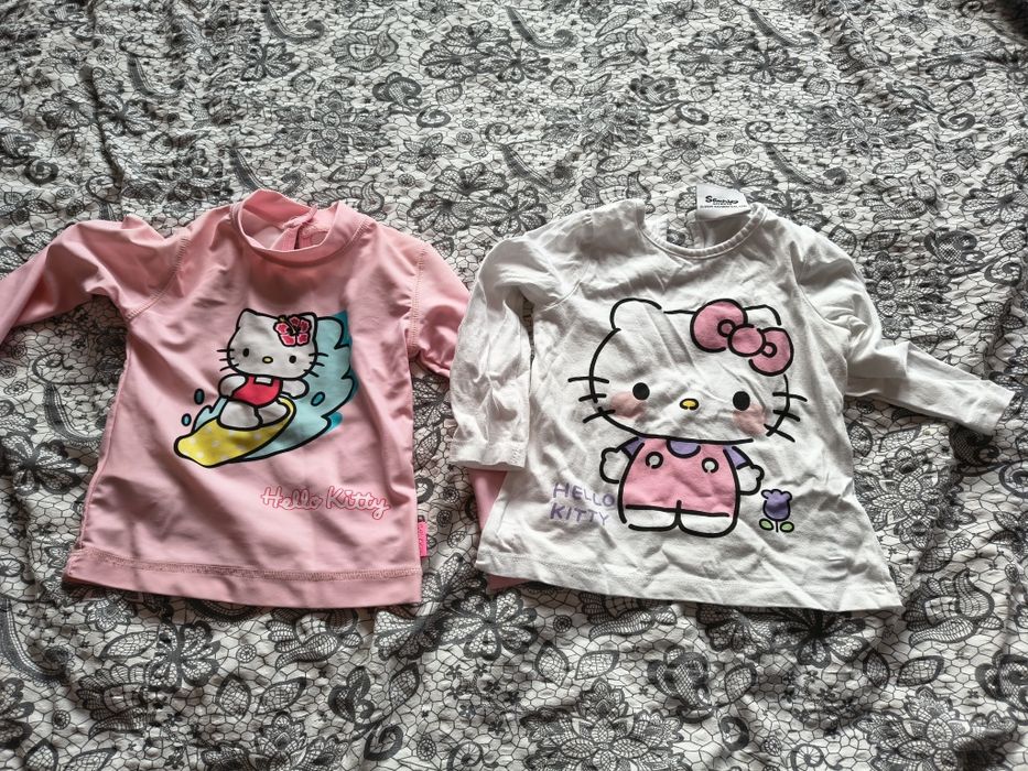 Dwie bluzeczki Hello Kitty 86