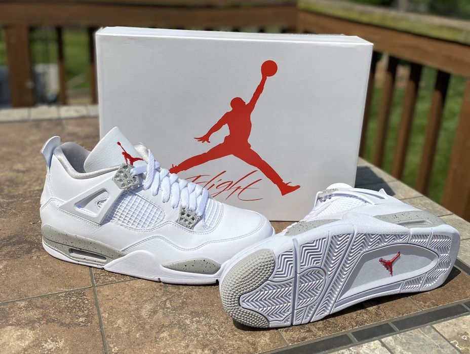 Air Jordan 4 Retro White Oreo Джордан ретро білі орео оригінал