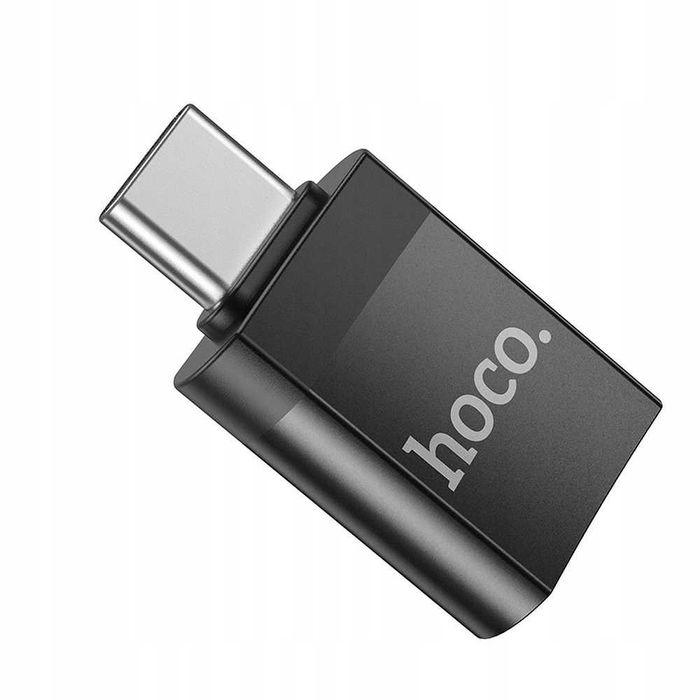 HOCO przejściówka adapter OTG USB Typ C (męski) - USB (żeński) UA17