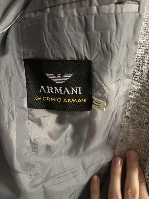 Піджак сірий Armani