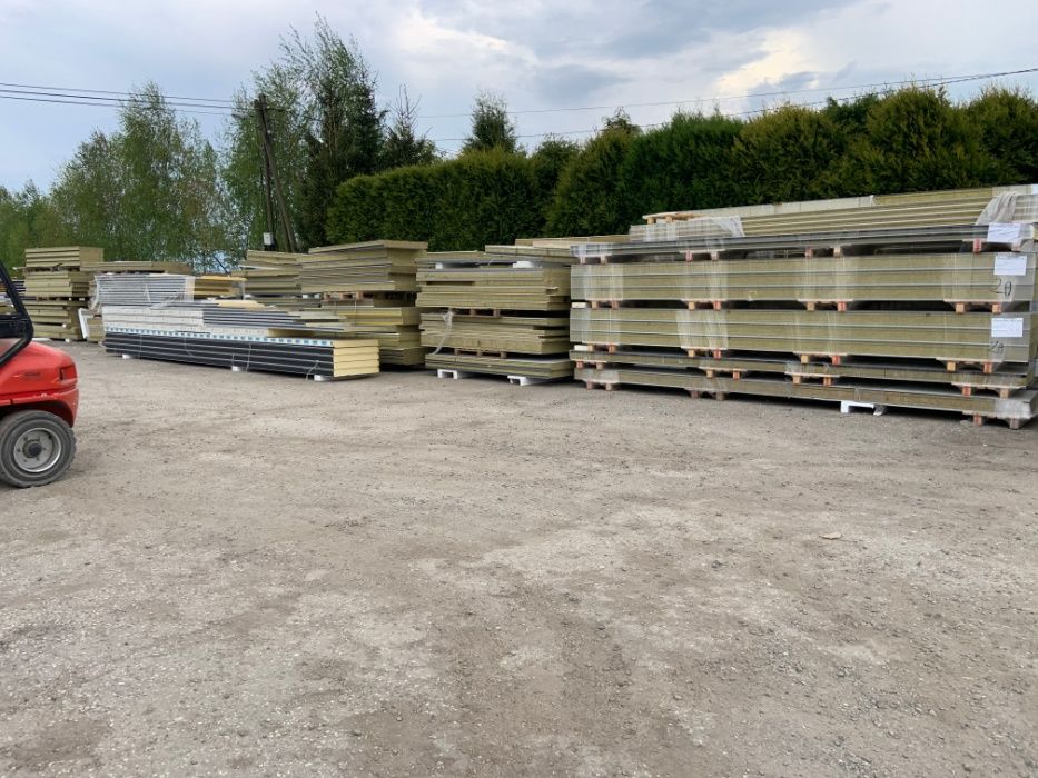 Płyty Warstwowe II gat. płyta ocieplana blacha panel pianka KROSNO